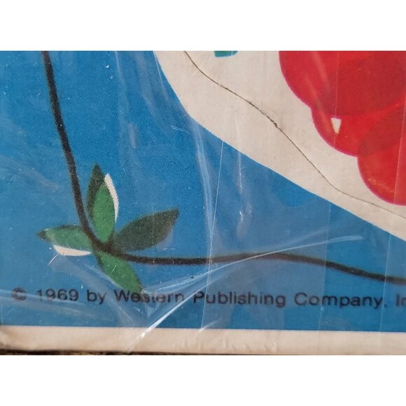 Lot of 2 Vintage Cardboard Kids' Tray Puzzles Western Publishing Co. 1969 - Picture 11 of 11